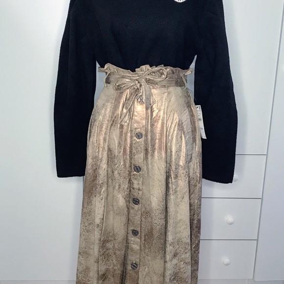 New with tag zara pleated midi skirt - Picture 8 of 8